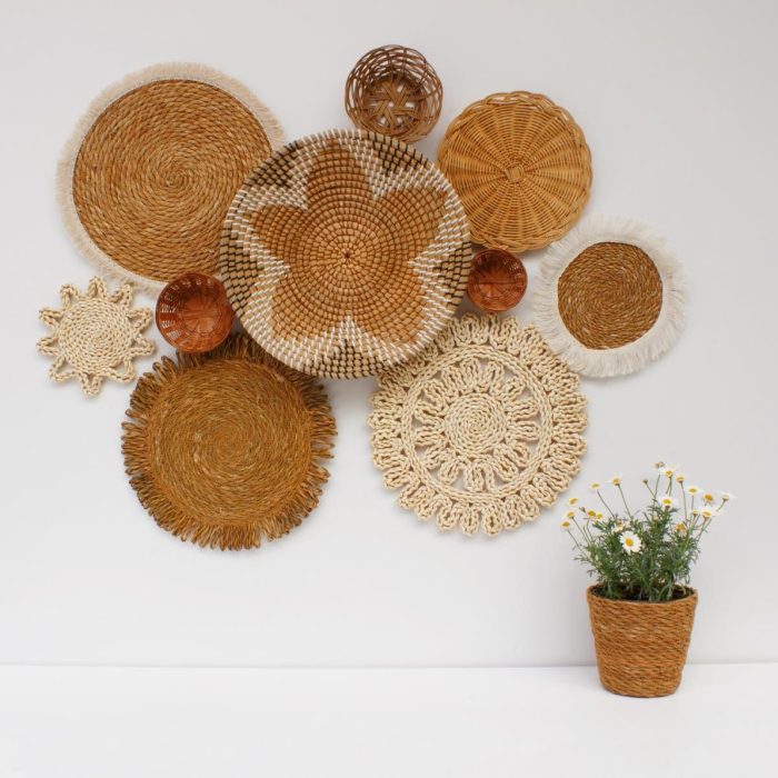 10 Parça Bohem Duvar seti 1.