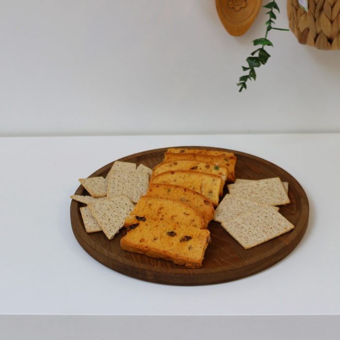 Bambu Yuvarlak Tabak