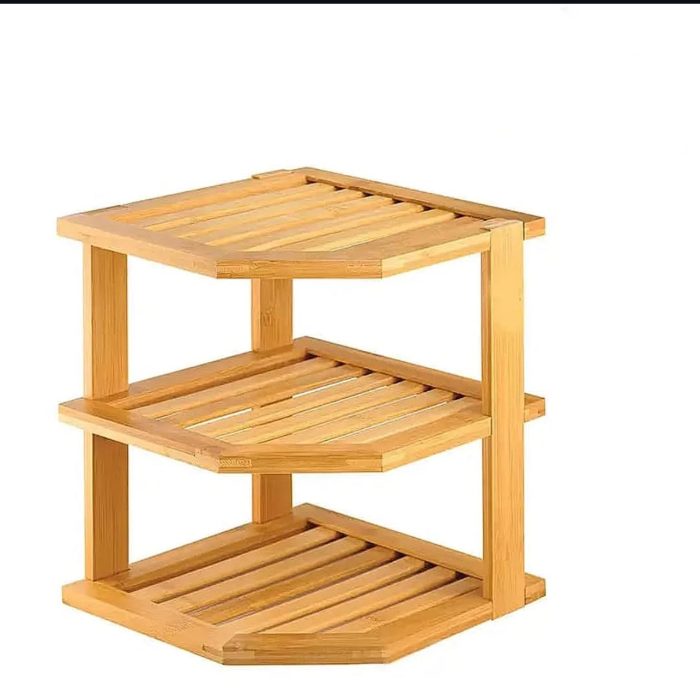 3 Katlı Tezgah Rafı