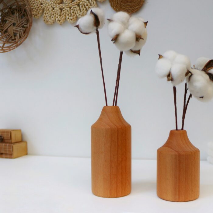 Ahşap Vazo Seti