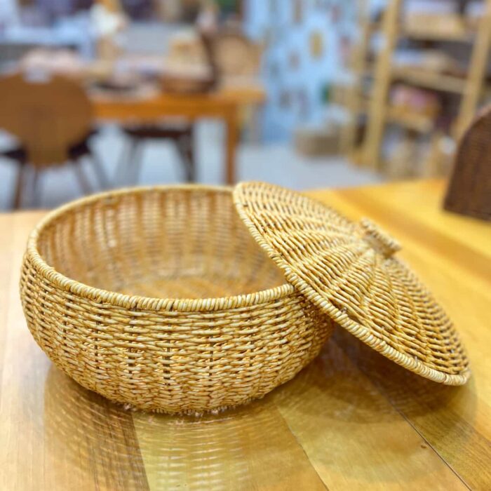 Yuvarlak Büyük Boy Sepet