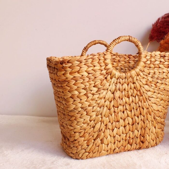 Hasır Çanta Büyük Boy